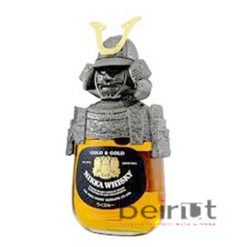 nikka samurai gold and gold metal armor